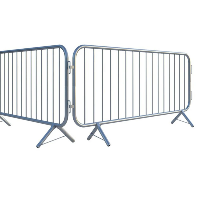 2.3m Fixed Leg Bar Pedestrian Barriers